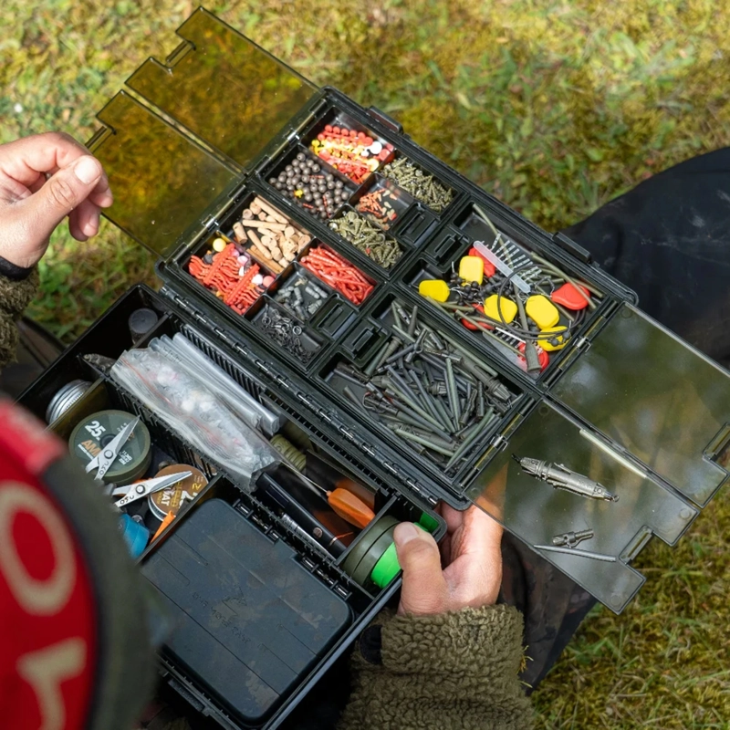 OMC In Too Deep Splash Camo Tackle Box